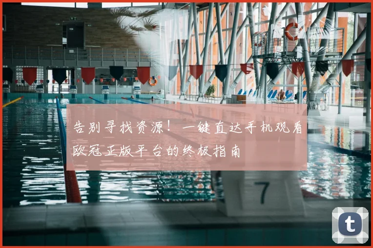 告别寻找资源！一键直达手机观看欧冠正版平台的终极指南