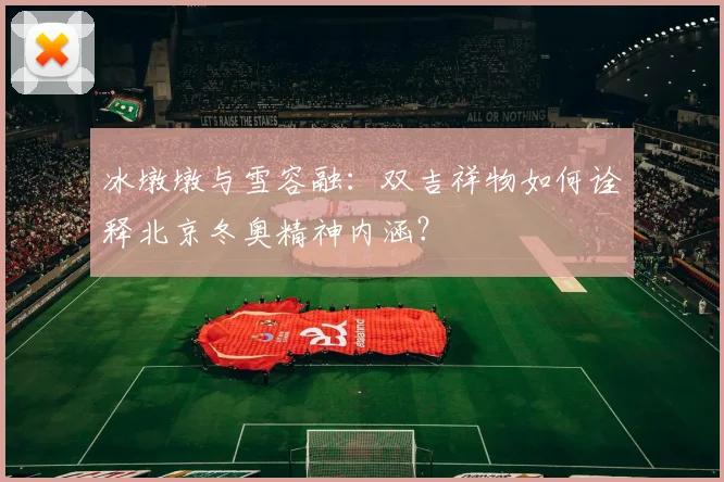 冰墩墩与雪容融：双吉祥物如何诠释北京冬奥精神内涵？